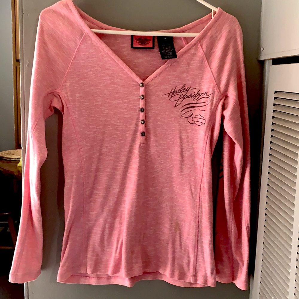 Harley Davidson Long Sleeve Shirt Size med.